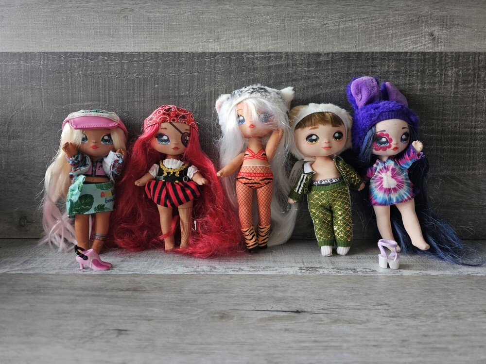 Na Na Na Surprise Doll Lot - Krysta Splash Becky The Bucaneer Bianca Bengal +